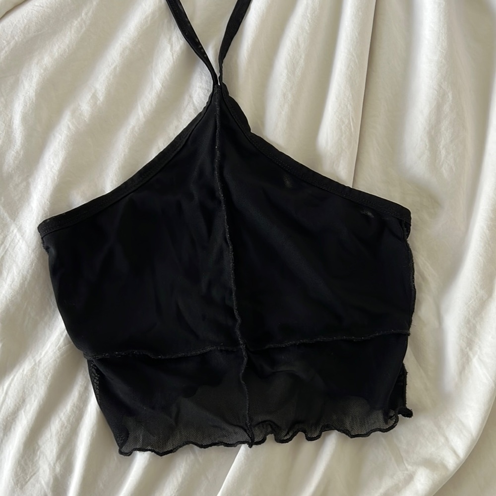 Princess Polly Latoya top all black